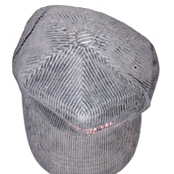 Vintage Young A's Adjustable Strap Black Corduroy Bacardi Premium Black Rum Hat - Picture 5 of 7